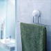 Agordo Suction Cup Hook Hangers Toilet Paper Tissue Bar Holder Bathroom Wall Towel Rack - B07G2NC57X